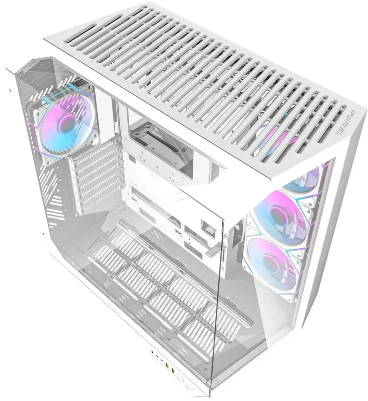 Корпус DARKFLASH DY470 (DY470 WHITE) - фото - №2