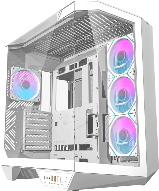 Корпус DARKFLASH DY470 (DY470 WHITE) - фото - №0