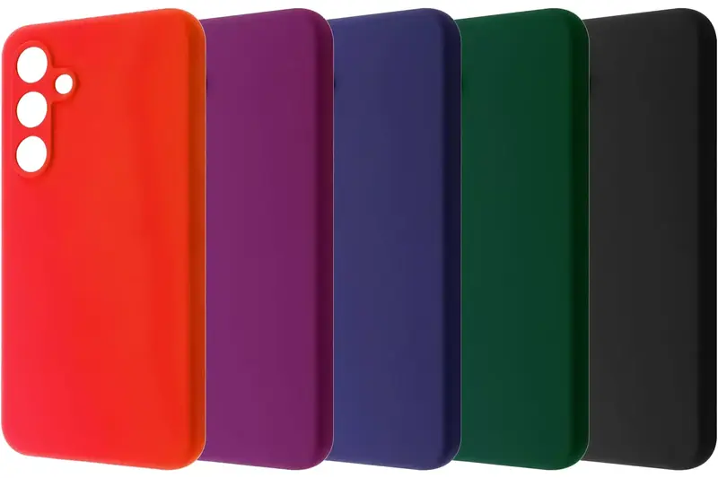 Чехол WAVE Full Silicone Cover Samsung Galaxy A37 (red) - фото - №2