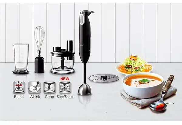 Блендер заглибний Panasonic 600Вт чаша-700мл - фото - №4