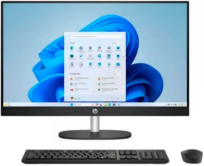 Моноблок HP 27-cr2003ua Jet Black (D3MU3EA) - фото - №0