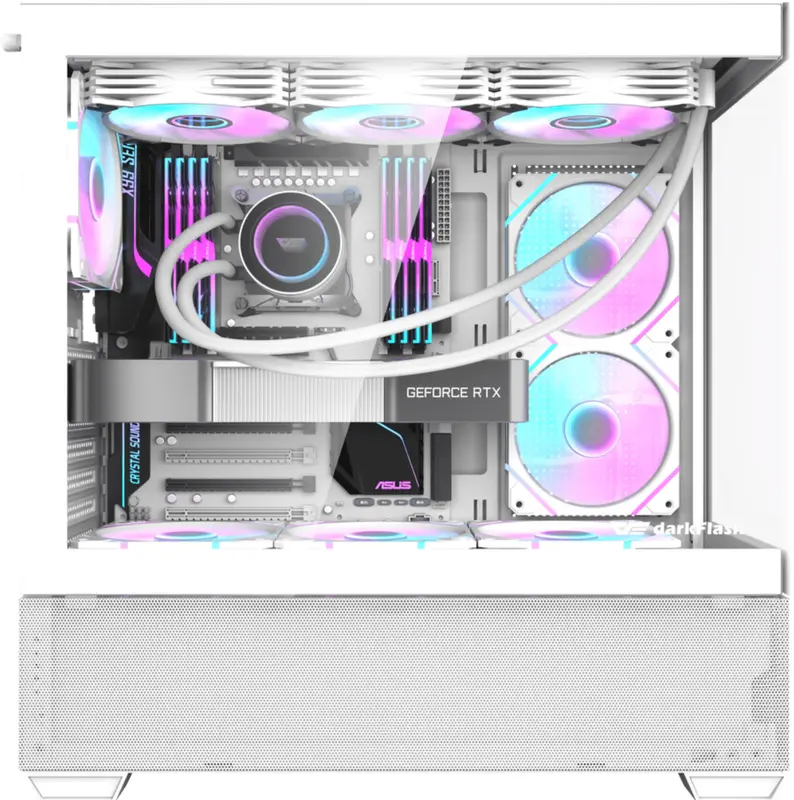 Корпус DARKFLASH DS900W (DS900W WHITE) - фото - №9