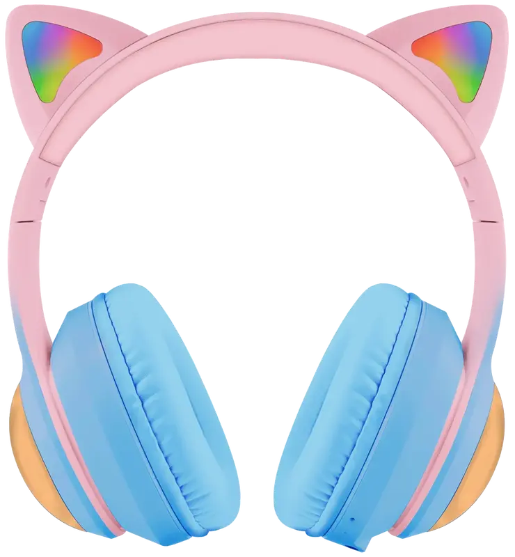 Бездротові навушники Proove Kids LumiCat (APP) blue/pink - фото - №2