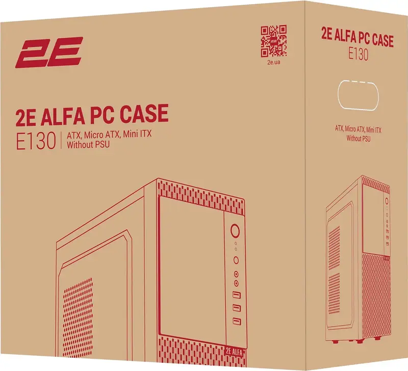 Корпус 2E ALFA (E130) MidT 2E-E130 - фото - №7