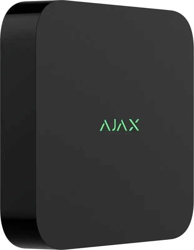 Ajax NVR (16-канальный) (8EU) ASP black сетевой видеорегистратор - фото - №1