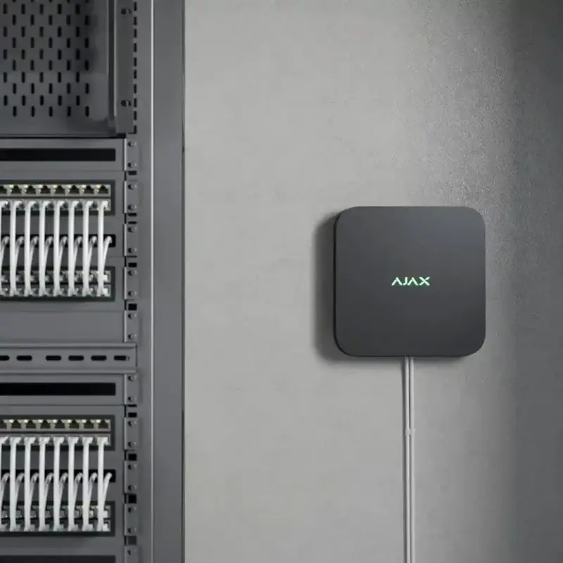 Ajax NVR (16-канальный) (8EU) ASP black сетевой видеорегистратор - фото - №4