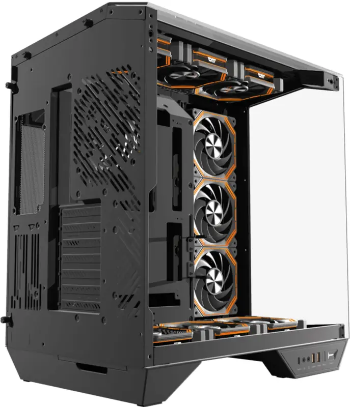 Корпус DARKFLASH DY470 (DY470 BLACK) - фото - №2