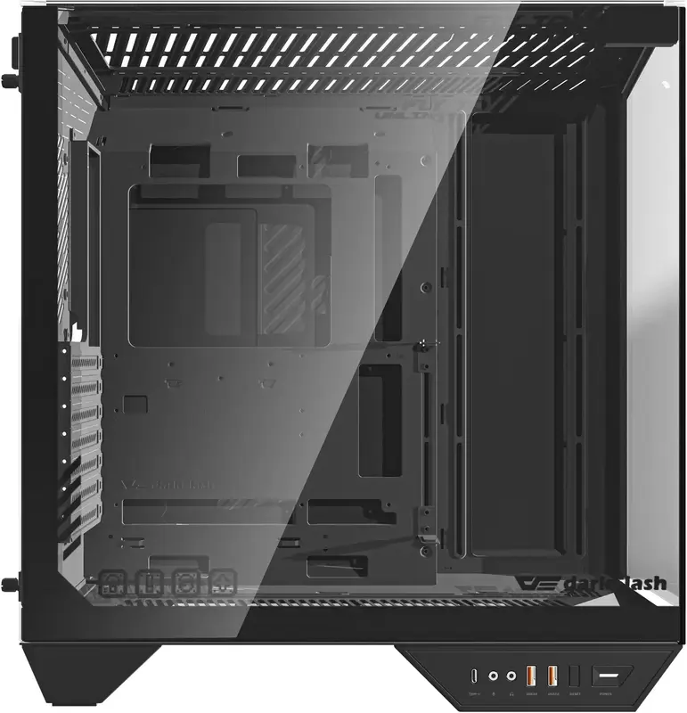 Корпус DARKFLASH DY470 (DY470 BLACK) - фото - №3