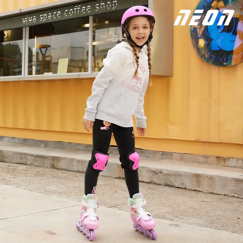 Ролики Neon Combo розмір 30-33 NC48R4 веселка - фото - №8