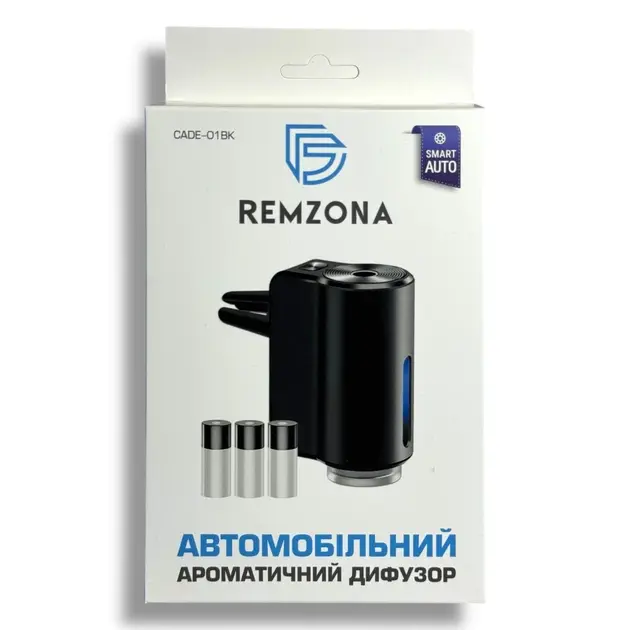 Розумний ароматизатор для авто Remzona (CADE-01BK) - фото - №1