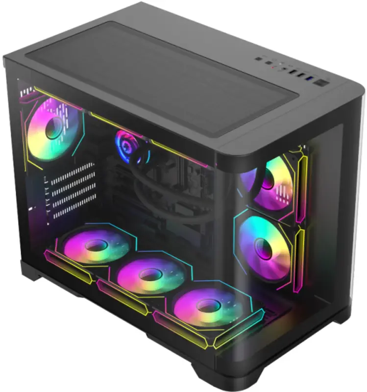 Корпус GAMEMAX HYPE-M BK (HYPE-M BK) - фото - №1