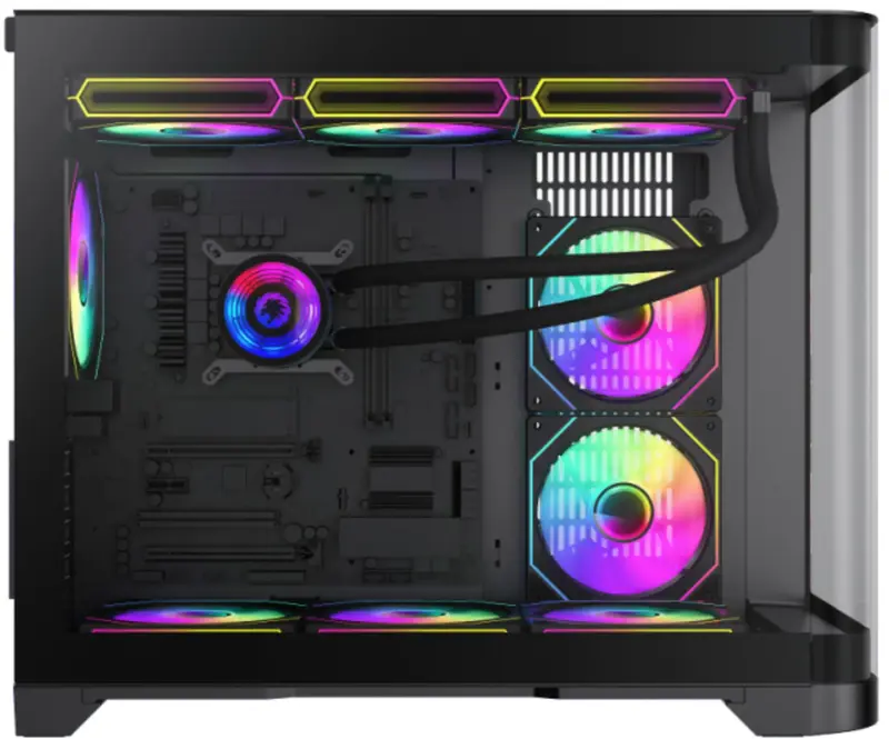 Корпус GAMEMAX HYPE-M BK (HYPE-M BK) - фото - №3