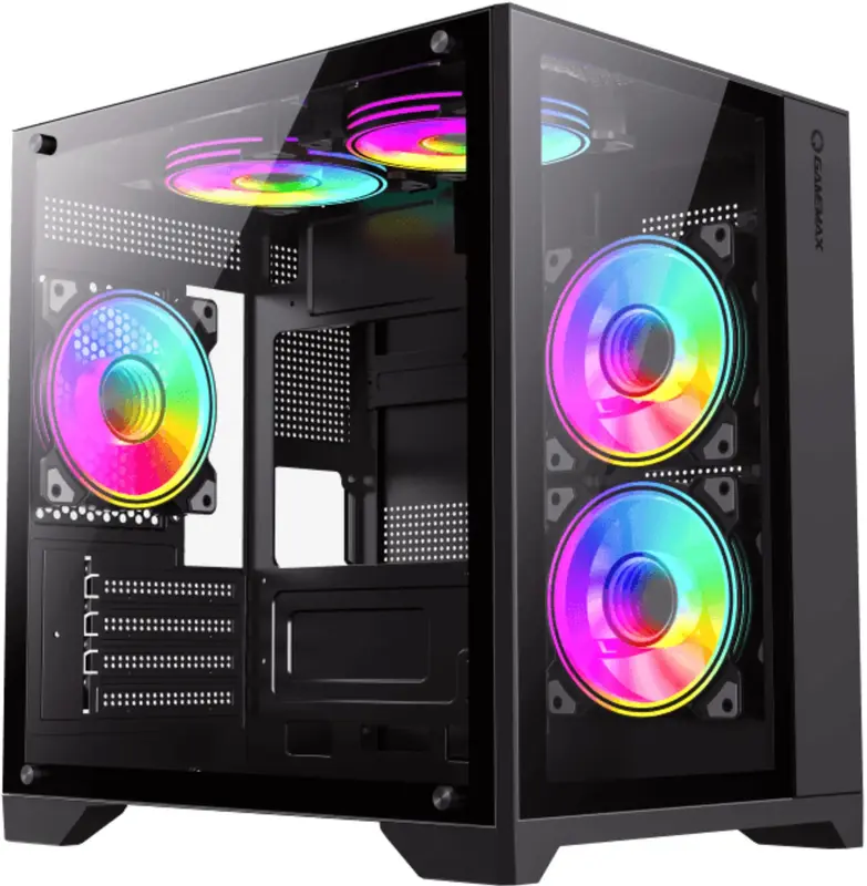 Корпус GAMEMAX INFINITY MINI BLACK (INFINITY MINI BLACK) - фото - №0