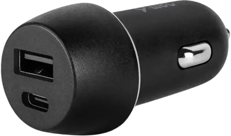 Автомобільний зарядний пристрій ttec СмартЧарджер Дуо PD, USB-C+USB-A, 30W - фото - №0