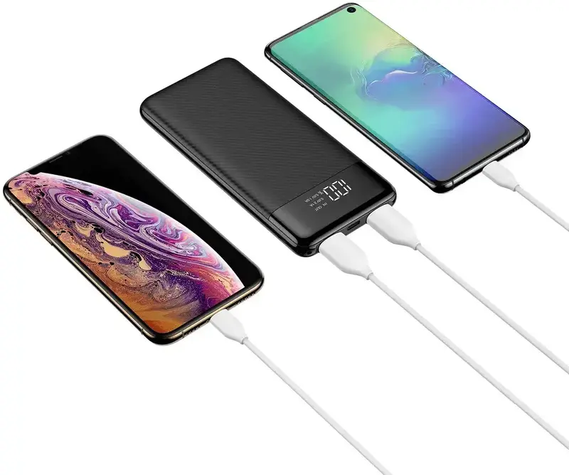 Повербанк 10000mAh Veger W1087.black - фото - №2