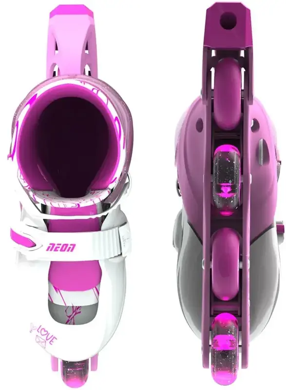 Ролики Neon Inline розмір 30-33 NT07P4 рожевий - фото - №2