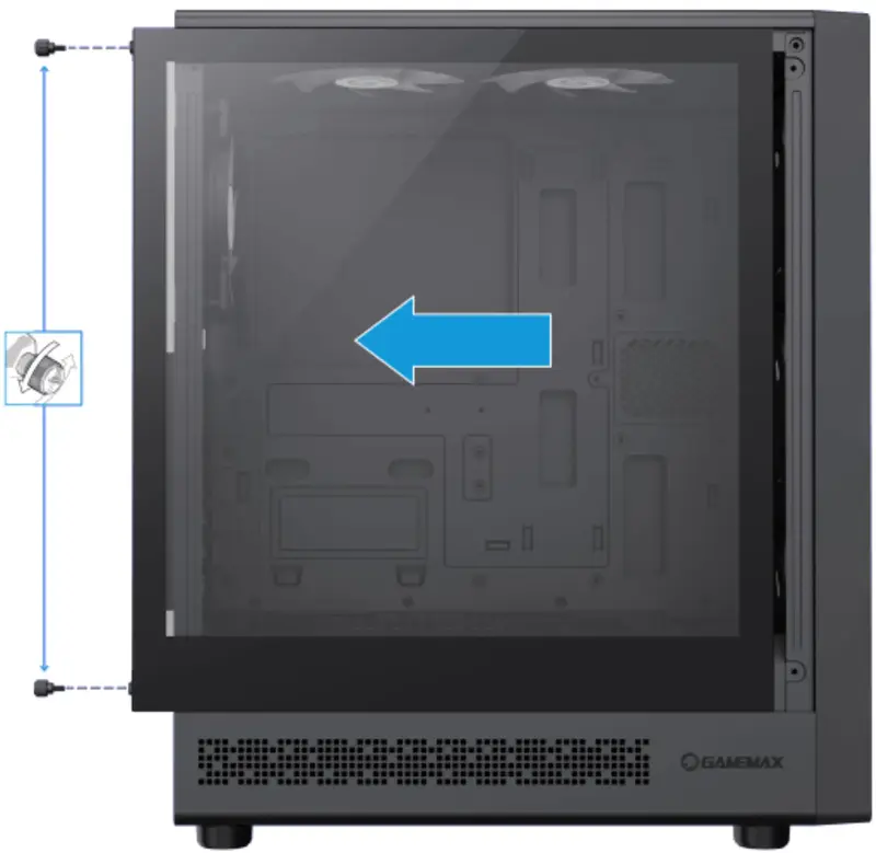 Корпус GAMEMAX STORM 2 AB (STORM 2 AB) - фото - №2