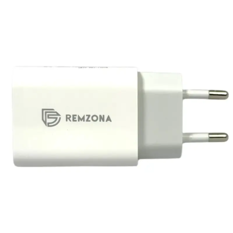 Мережевий зарядний пристрій Remzona Giwell One 1xUSB-A (18W) бiлий - фото - №2