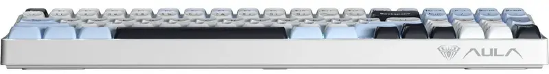 Клавіатура бездротова AULA S100pro Brown switch White/Black - фото - №3