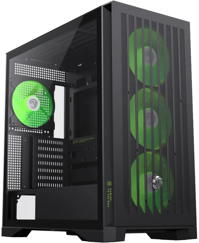 Корпус GAMEMAX LEADER 2 BK (LEADER 2 BK) - фото - №0