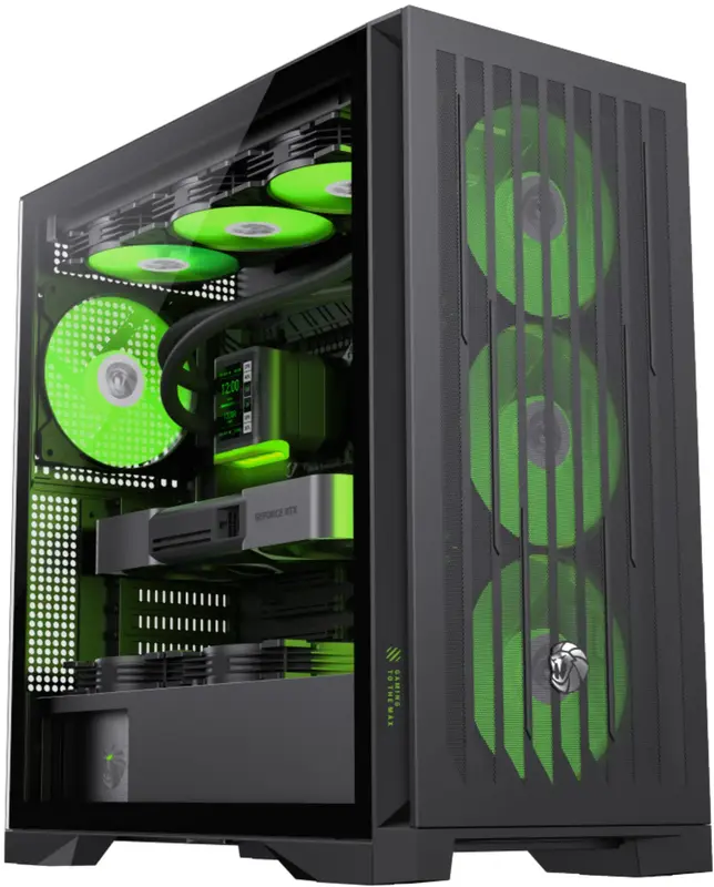 Корпус GAMEMAX LEADER 2 BK (LEADER 2 BK) - фото - №1