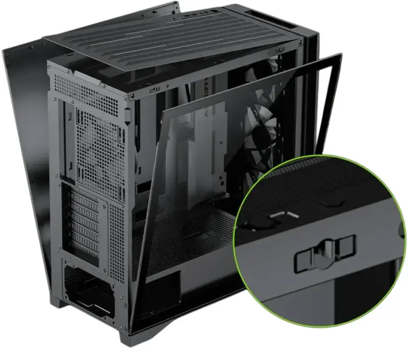 Корпус GAMEMAX LEADER 2 BK (LEADER 2 BK) - фото - №4