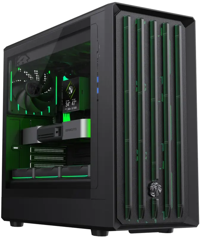 Корпус GAMEMAX CLAW 460 BK (CLAW 460 BK) - фото - №0