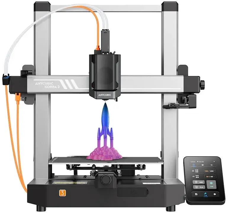 3D-принтер Anycubic Kobra 3 Combo K3CBBK0A-O - фото - №2
