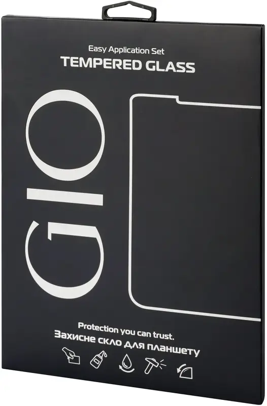 Защитное стекло Gio для iPad Pro 12.9 0.33mm glass with applicator clear - фото - №0