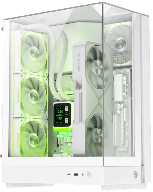 Корпус GAMEMAX T20 WH (T20 WH) - фото - №0
