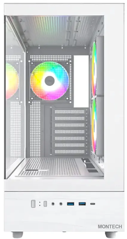 Корпус MONTECH XR (W) - фото - №4