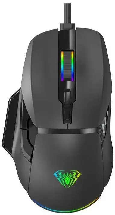 Миша дротова AULA F815 Wired gaming mouse (6948391214344) - фото - №0