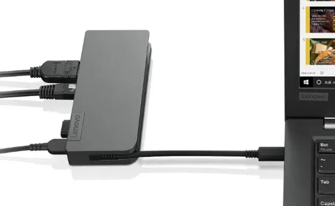 Док-станція Lenovo Powered USB-C Travel Hub-WW - фото - №2