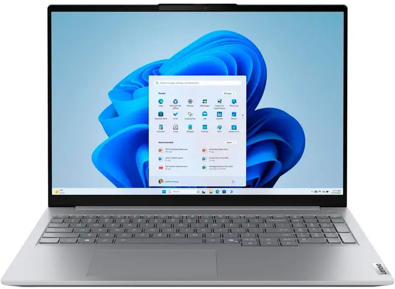 Ноутбук Lenovo ThinkBook 16 G9 IRL Arctic Grey (21US005URA) - фото - №0