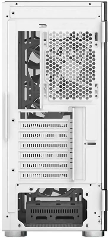 Корпус MONTECH X3 GLASS (W) - фото - №4