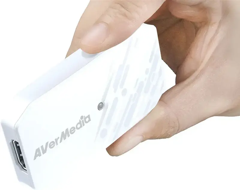 Пристрій захоплення відео AVerMedia BU113G2 CamStream 4K (2160p144 PT / 1080p60 REC) білий (61BU113G20A2) - фото - №4