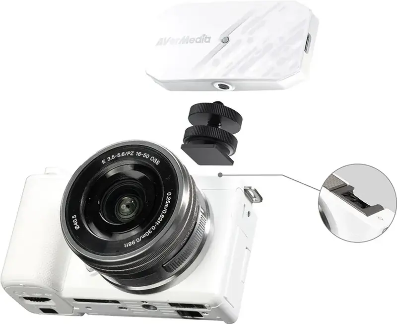 Пристрій захоплення відео AVerMedia BU113G2 CamStream 4K (2160p144 PT / 1080p60 REC) білий (61BU113G20A2) - фото - №7