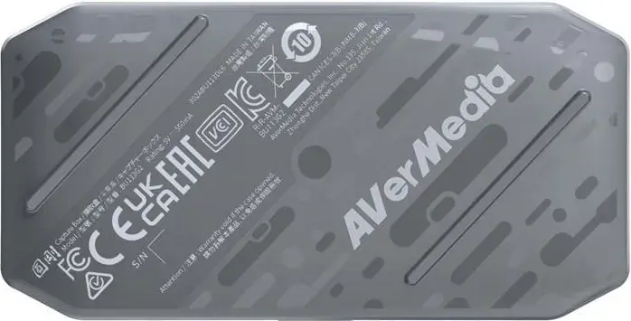 Пристрій захоплення відео AVerMedia BU113G2 CamStream 4K (2160p144 PT / 1080p60 REC) чорний (61BU113G20AX) - фото - №1