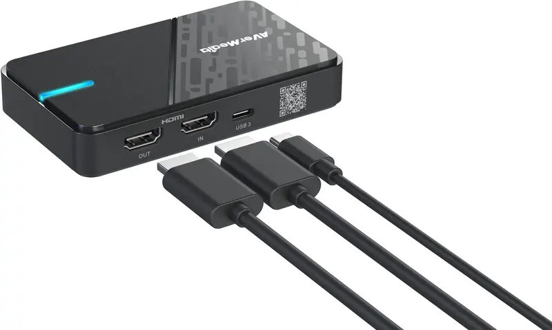 Пристрій захоплення відео AVerMedia GC311G2 StreamLine MINI+ (2160p60 PT / 1080p60 REC) чорний (61GC311G20BD) - фото - №12