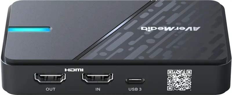 Пристрій захоплення відео AVerMedia GC311G2 StreamLine MINI+ (2160p60 PT / 1080p60 REC) чорний (61GC311G20BD) - фото - №4