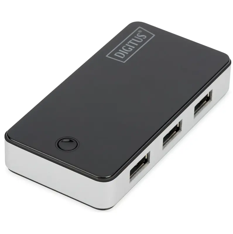HUB DIGITUS USB-A to 4хUSB-А активный - фото - №0