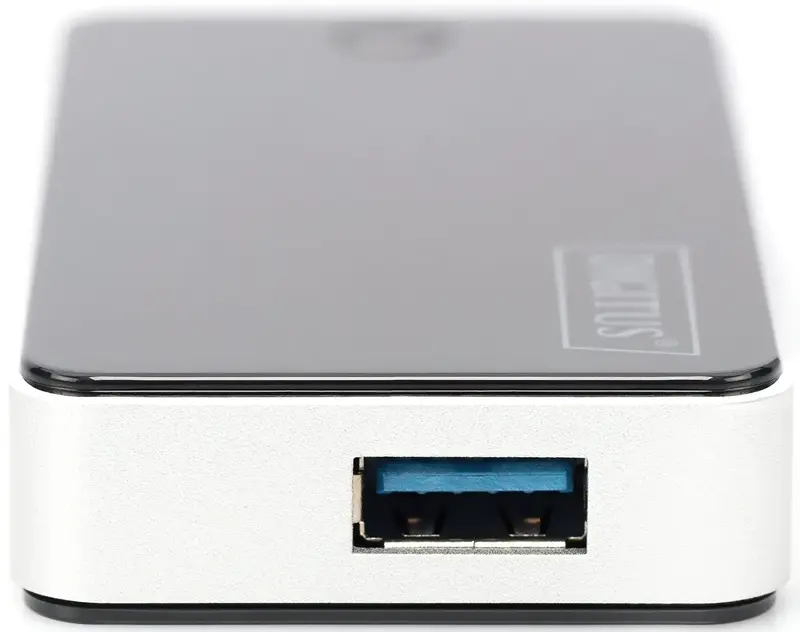 HUB DIGITUS USB-A to 4хUSB-А активный - фото - №1