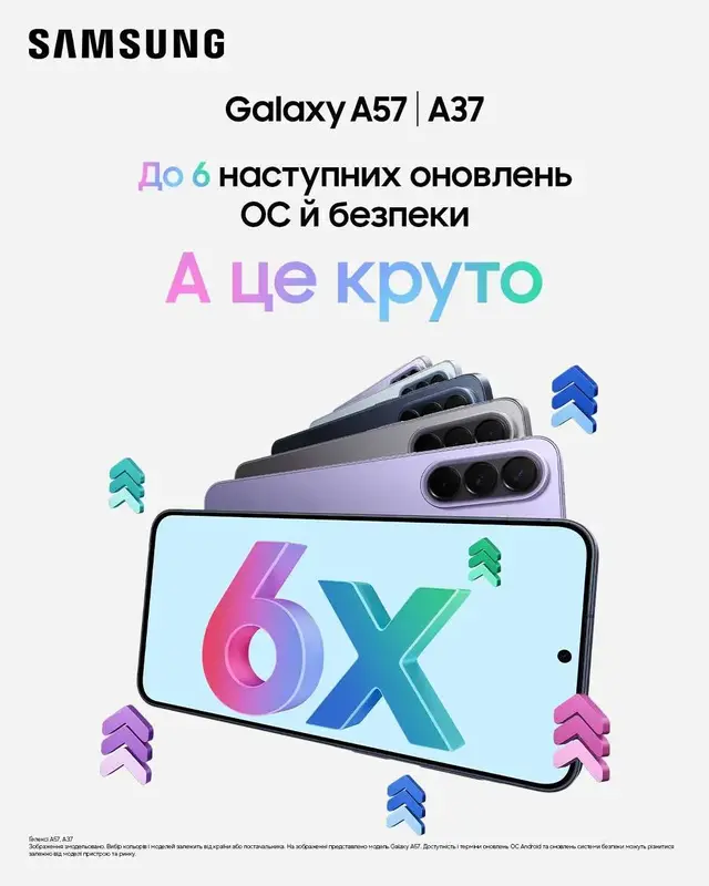 Смартфон Samsung Galaxy A37 A376B 8/256GB Awesome Lavender (SM-A376BLVGEUC) - фото - №13