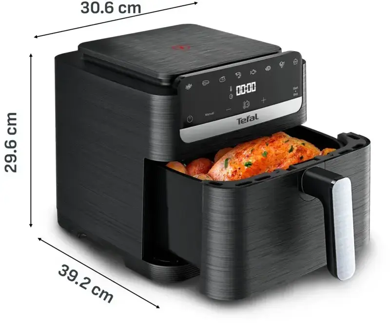 Мультипечь Tefal Easy Fry Mega Compact EY8618E0 - фото - №12