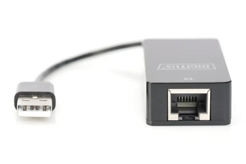 Удлинитель DIGITUS USB 1.1 для использования с кабелем Cat5/5e/6 UTP STP или SFT длиной до 45 м черный - фото - №3