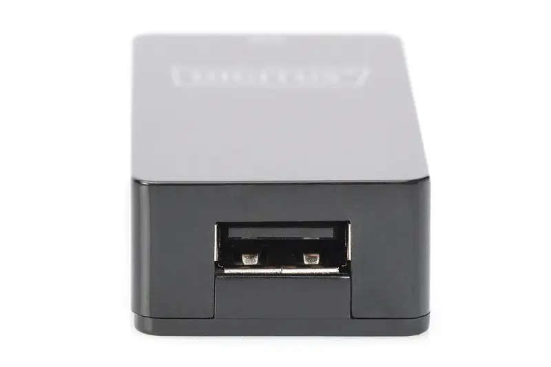 Удлинитель DIGITUS USB 1.1 для использования с кабелем Cat5/5e/6 UTP STP или SFT длиной до 45 м черный - фото - №2