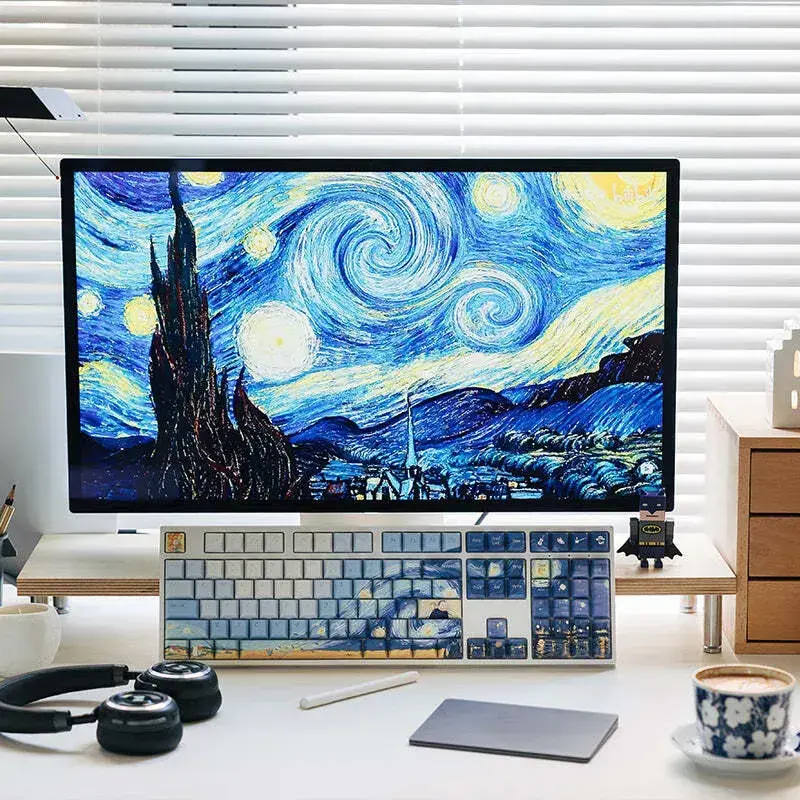 Набор кейкапов Varmilo 130Keys Van Gogh Cherry Profile Keycap Set (130K-110FA-R-V) - фото - №5