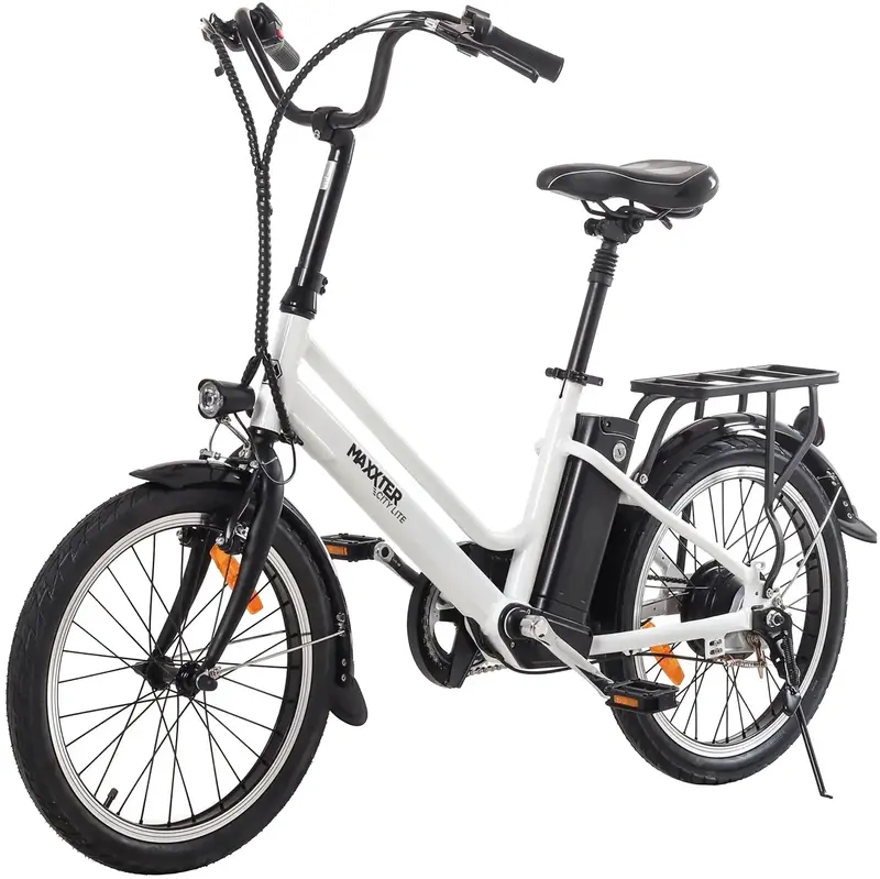 Електричний велосипед Maxxter CITY LITE 20" (White) - фото - №1