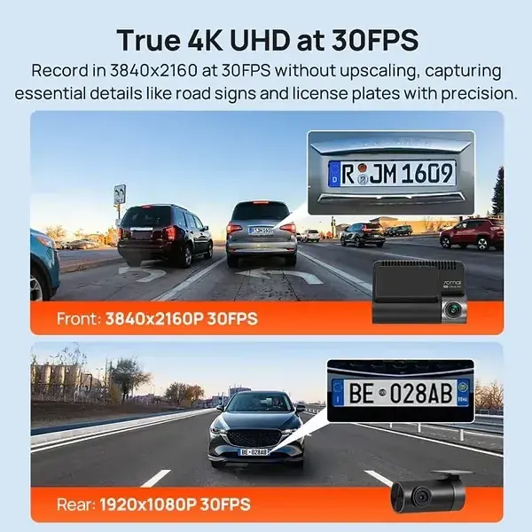 Відеореєстратор 70mai Dash Cam 4K A800SE - фото - №3