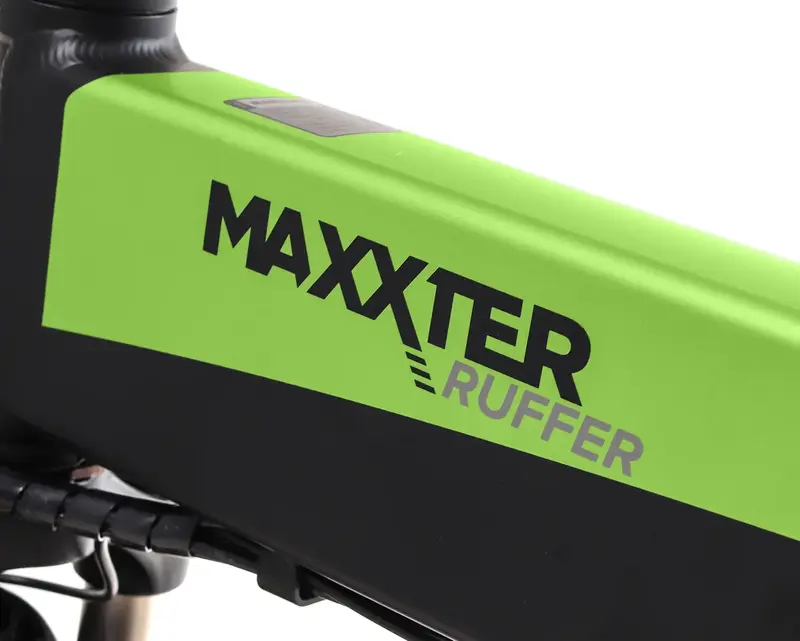 Електричний велосипед Maxxter RUFFER 20" (black-green) - фото - №2